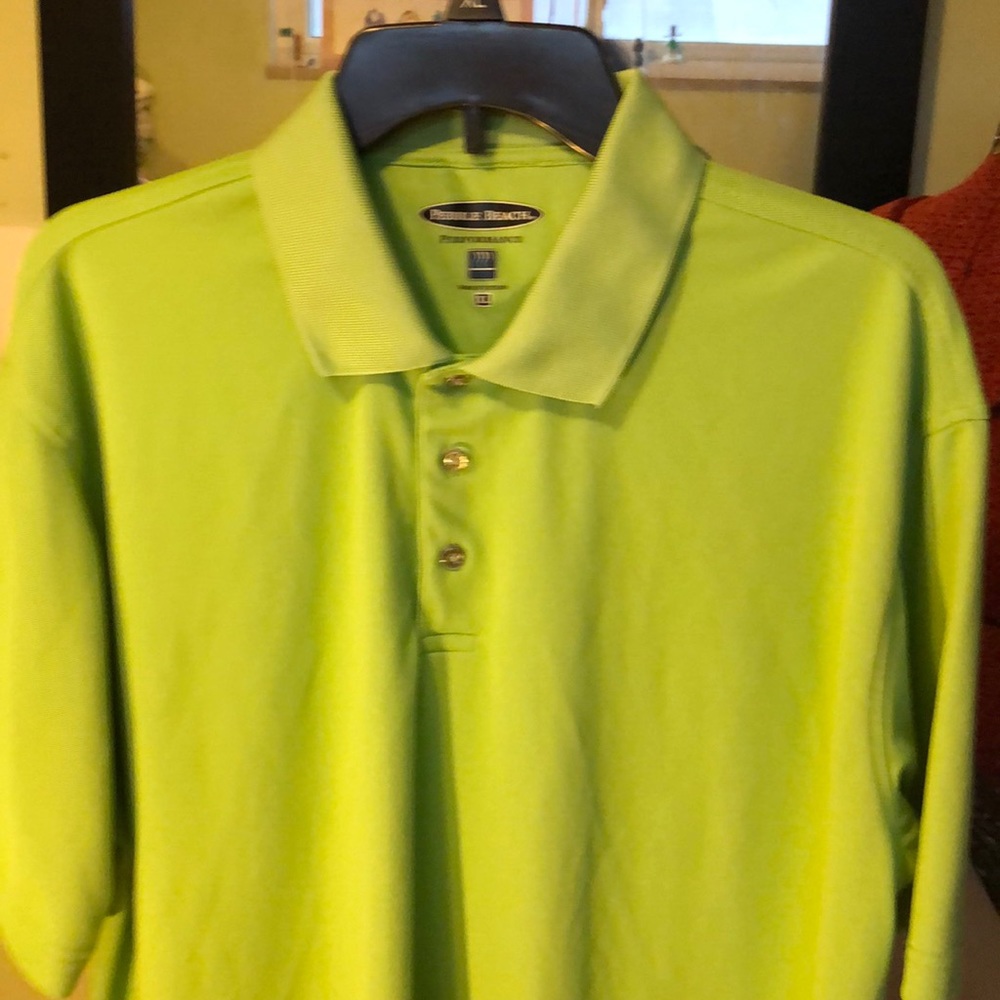 Pebble Beach performance polo shit XL